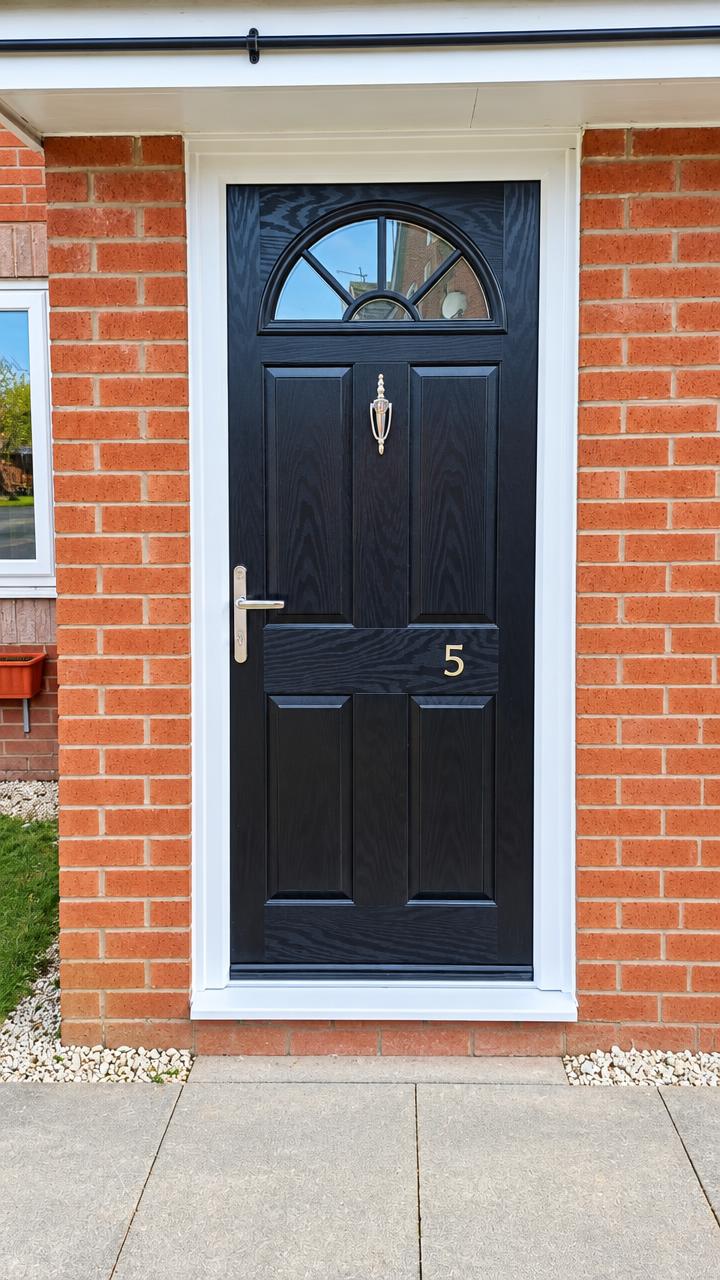 Composite front door