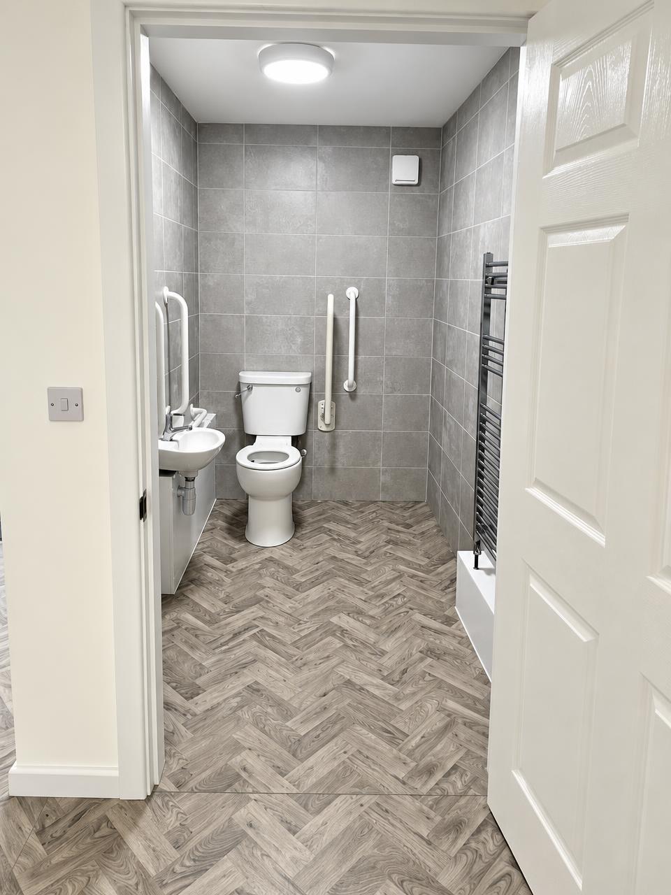 Accessible shower room