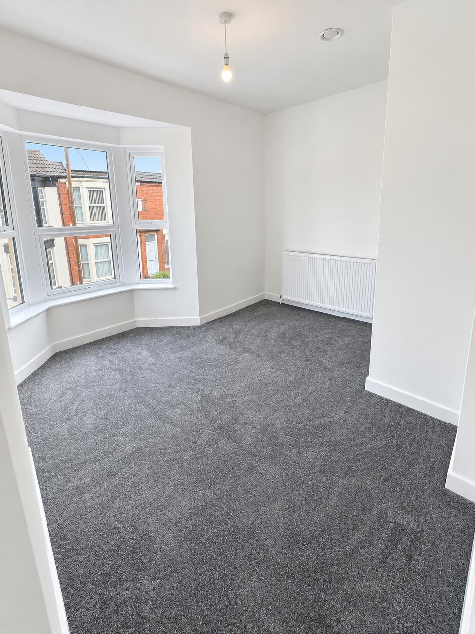 Finished bedroom