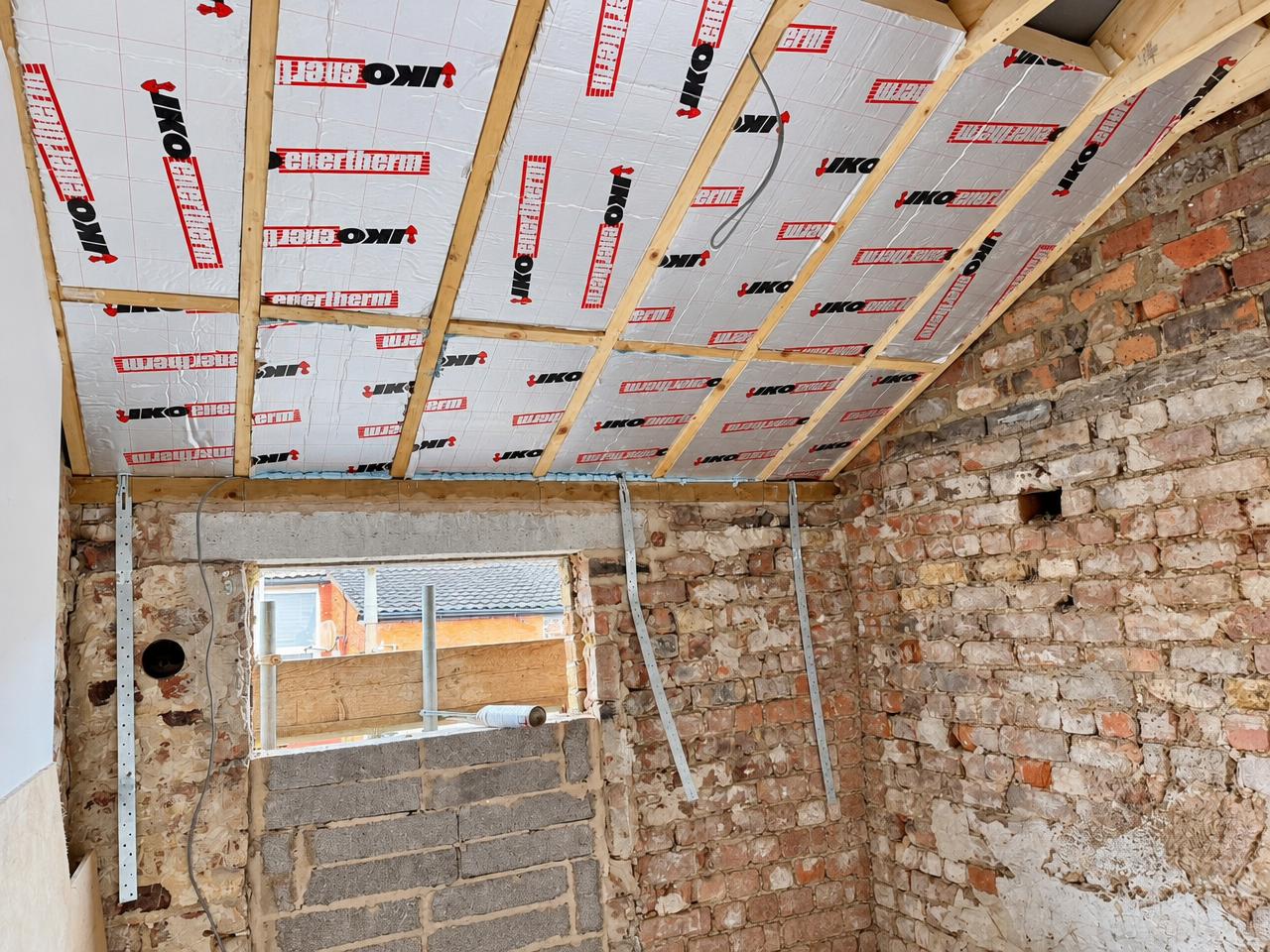 Roof insulation upgrade