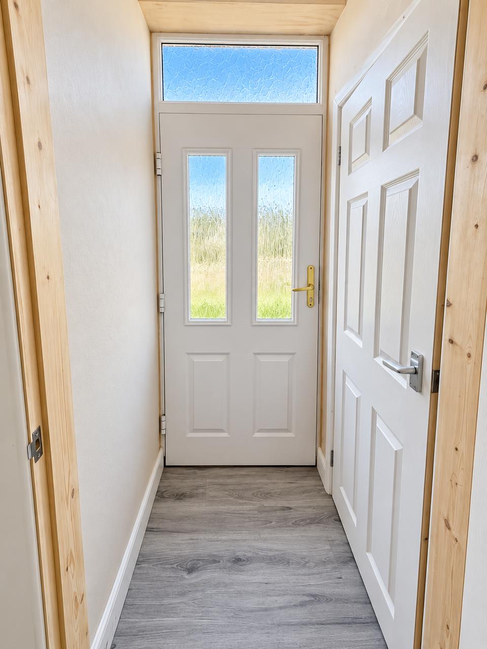 Rear hallway
